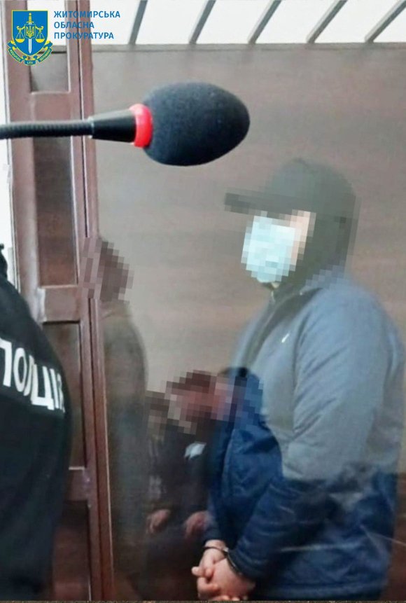 За жорстоке вбивство жінки з дитиною в Житомирі нелюд отримав довічне