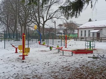 У волинському селі облаштували дитячо-спортивний майданчик. ФОТО