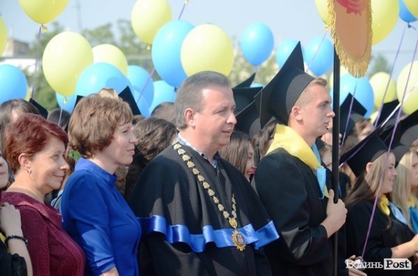 Інавгураційне відкриття та посвята першокурсників СНУ імені Лесі Українки. ФОТО