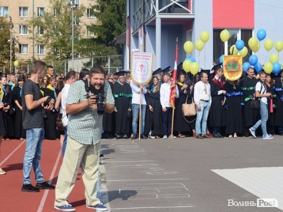 Інавгураційне відкриття та посвята першокурсників СНУ імені Лесі Українки. ФОТО