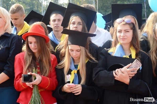 Інавгураційне відкриття та посвята першокурсників СНУ імені Лесі Українки. ФОТО