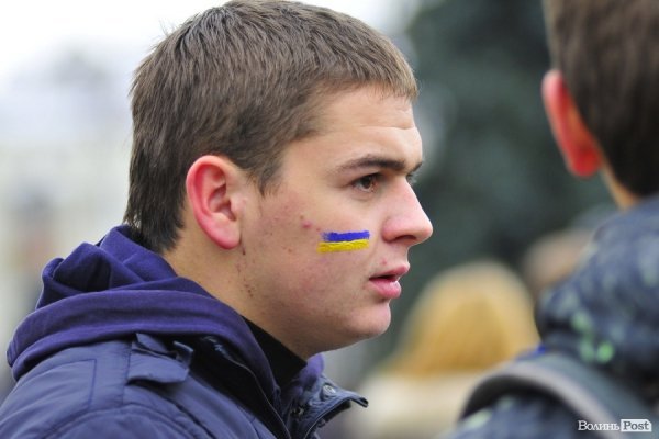 Студентський Євромітинг у Луцьку. ФОТО