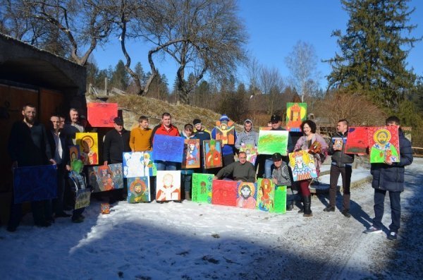 На Волині відбудеться аукціон, на якому продаватимуть картини бійців АТО. ФОТО