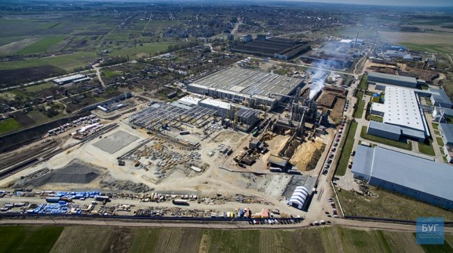 Показали розбудову заводу на Волині з висоти пташиного польоту. ВІДЕО