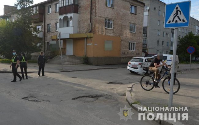 ДТП у Ковелі за участю мотоцикліста та легковика: водій двоколісного – у лікарні