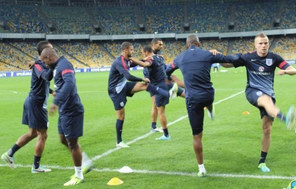 Як Англія готується до гри з Україною. ФОТО