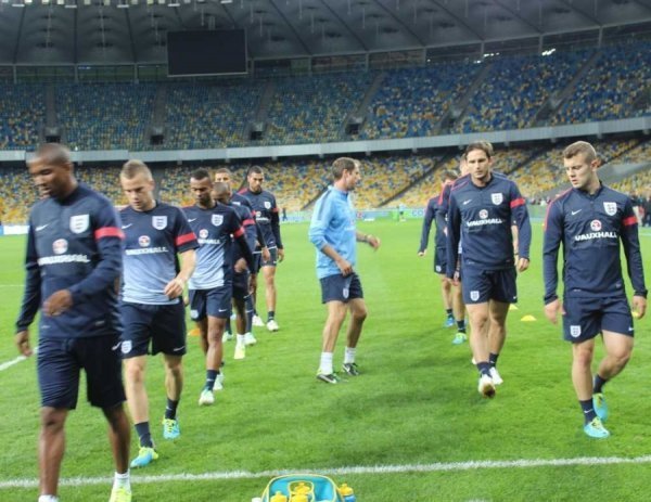 Як Англія готується до гри з Україною. ФОТО