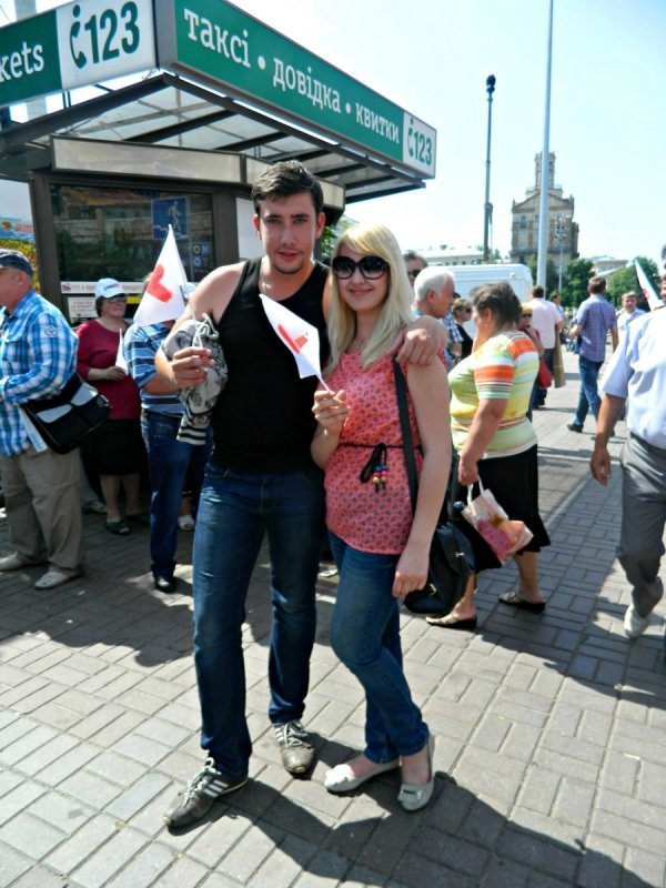 Волинський «десант» на «Вставай, Україно!» в Києві. ФОТО