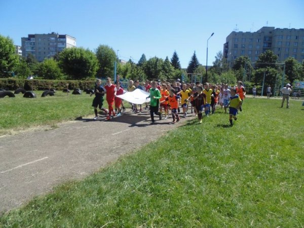 У Луцьку провели «Свято олімпійського прапора» для юних спортсменів міста. ФОТО