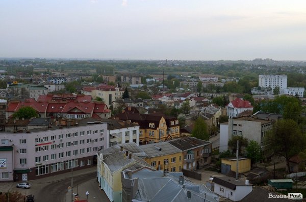 Так виглядає Луцьк з 13-го поверху