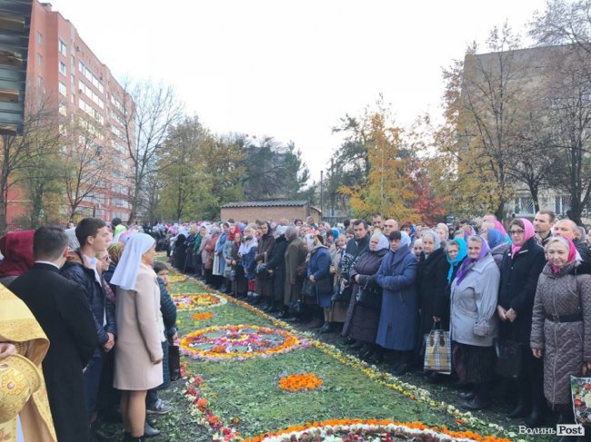 Онуфрій приїхав до Луцька. ФОТО