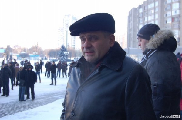 Начальник волинської міліції Олександр Терещук