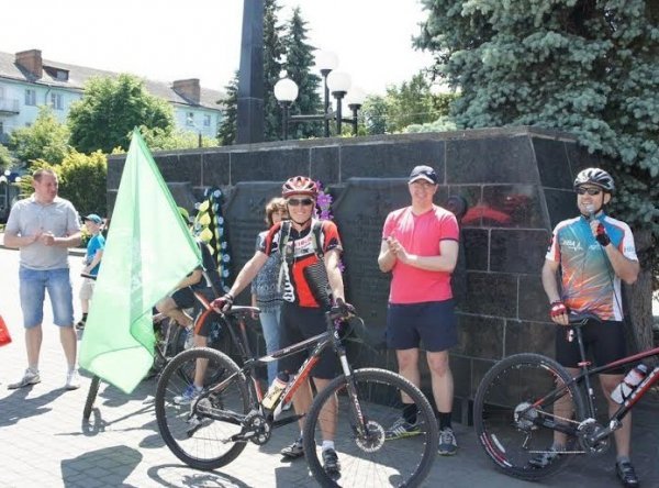 У Володимирі-Волинському відбувся велопробіг. ФОТО 