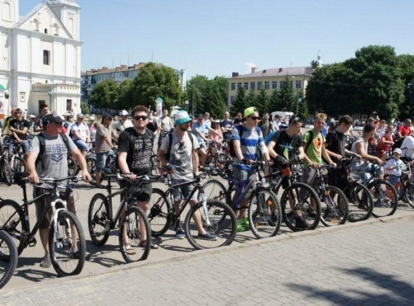 У Володимирі-Волинському відбувся велопробіг. ФОТО 