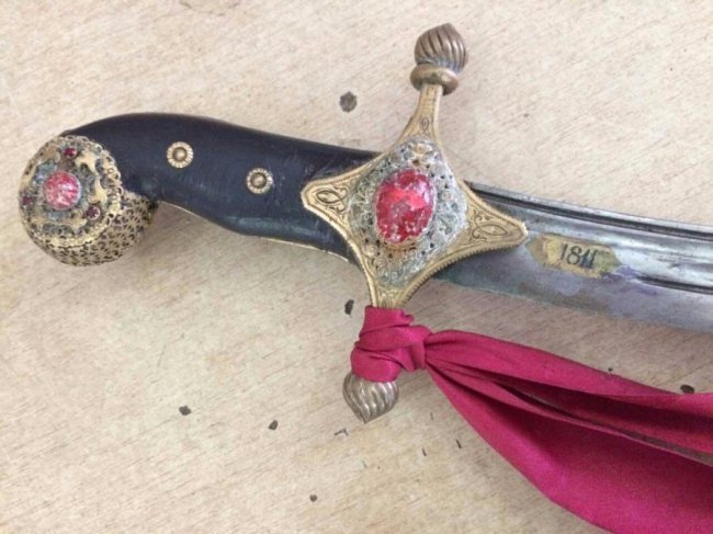 На Волині затримали українця зі старовинною шаблею