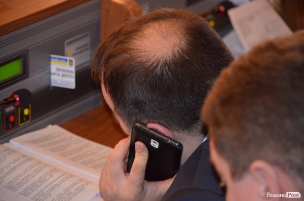 Сесія Волиньради: годинники, гаджети та «Однокласники». ФОТО