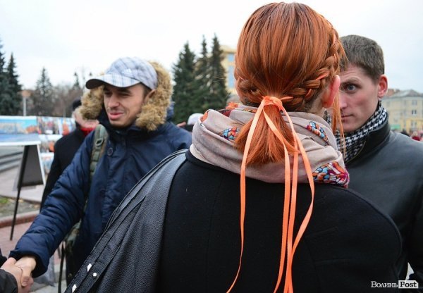 У Луцьку відзначили «помаранчеву» річницю. ФОТО