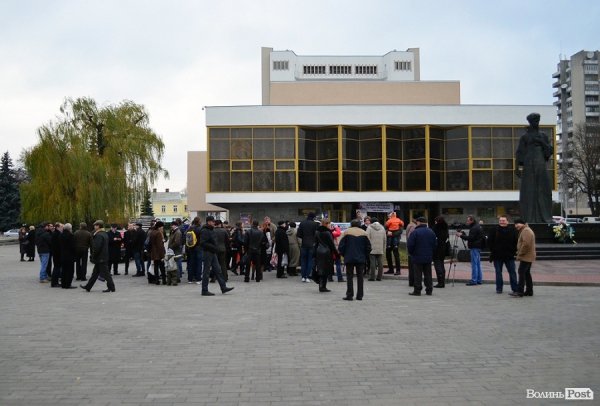 У Луцьку відзначили «помаранчеву» річницю. ФОТО