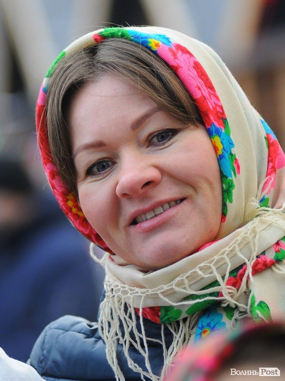 Обличчя різдвяних гулянь у центрі Луцька. ФОТО