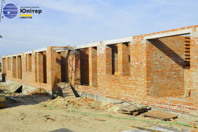 У другому будинку ЖК «Юпітер» — у розпалі внутрішні роботи*