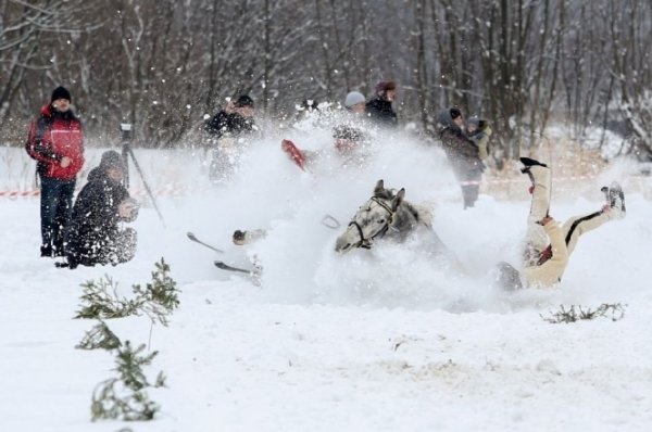 Друге місце в категорії Спорт. Кінні перегони на санях. 20 січня 2013. Фото: Michał Adamowski