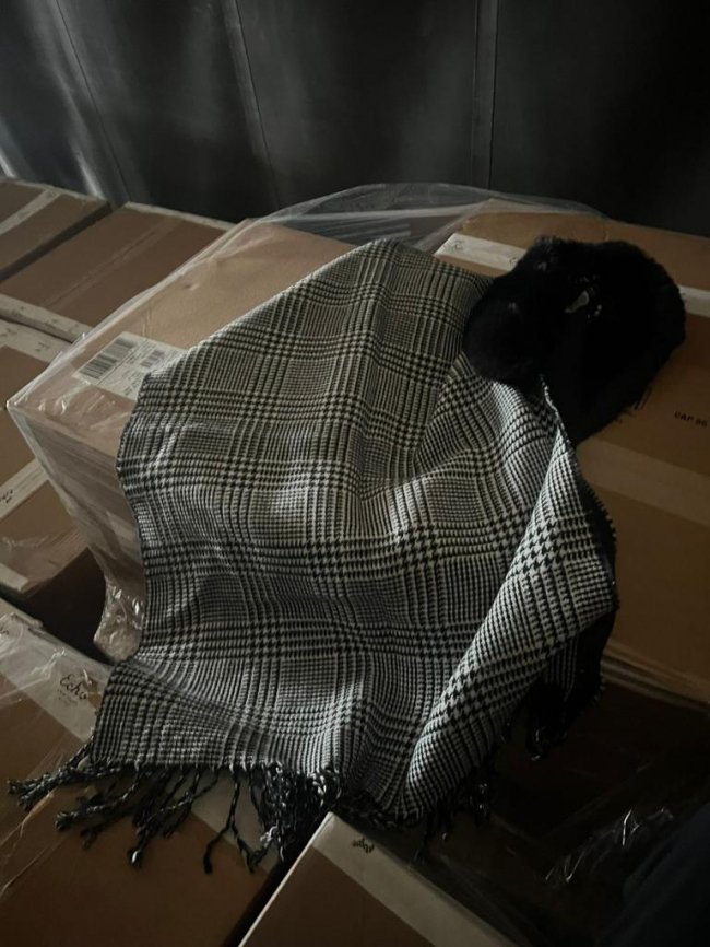 Волинські митники зупинили контрабанду хустинок та кашне RALPH LAUREN. ФОТО