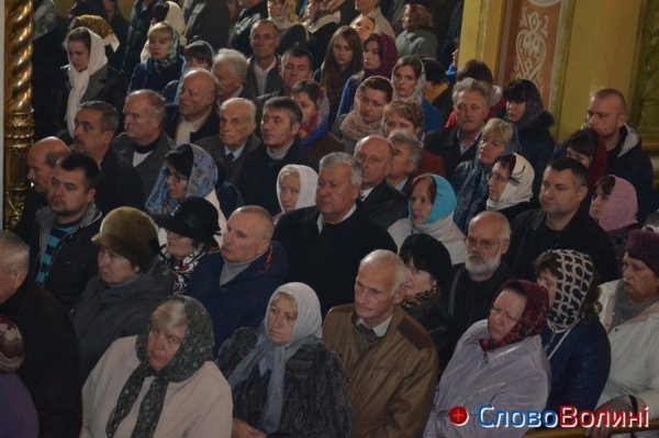 У храмах Волині звучали молитви до Богородиці. ФОТО