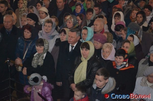 У храмах Волині звучали молитви до Богородиці. ФОТО