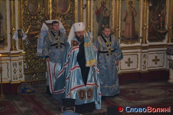 У храмах Волині звучали молитви до Богородиці. ФОТО