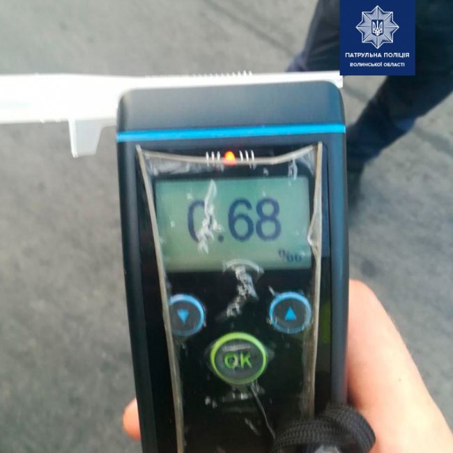 Пригоди нічного Луцька: патрульні зловили трьох п'яних водіїв