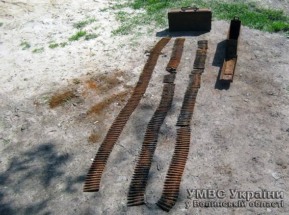 Волинянин здав у міліцію 300 набоїв. ФОТО