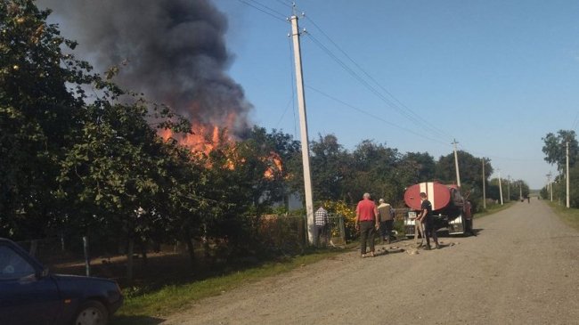 В селі на Волині загорівся приватний будинок. ФОТО