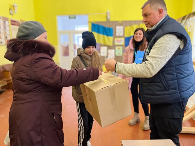 Діти на Волині отримали подарунки від фонду ООН