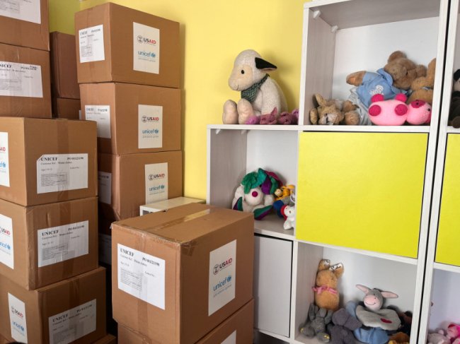 Діти на Волині отримали подарунки від фонду ООН