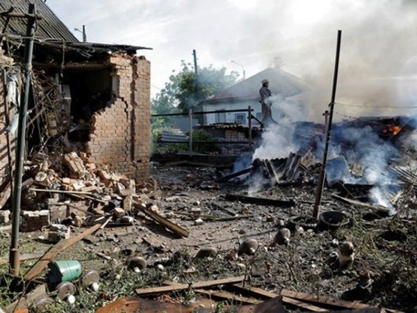 Фото розгромленого Слов'янська