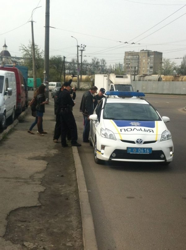 Луцькі поліцейські за годину оштрафували п’ять пішоходів. ФОТО
