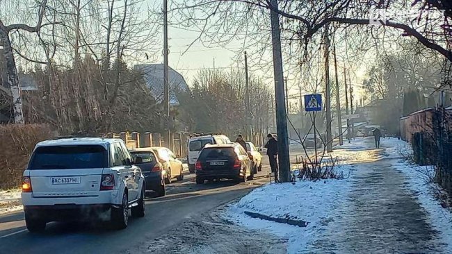 У Луцьку – ДТП на вулиці Огієнка. ФОТО