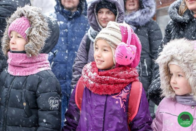 Святий Миколай у луцькому зоопарку влаштував свято для діток. ФОТО