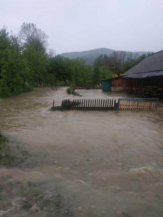 Повінь розмила дороги на Буковині та затопила село на Івано-Франківщині.  ФОТО