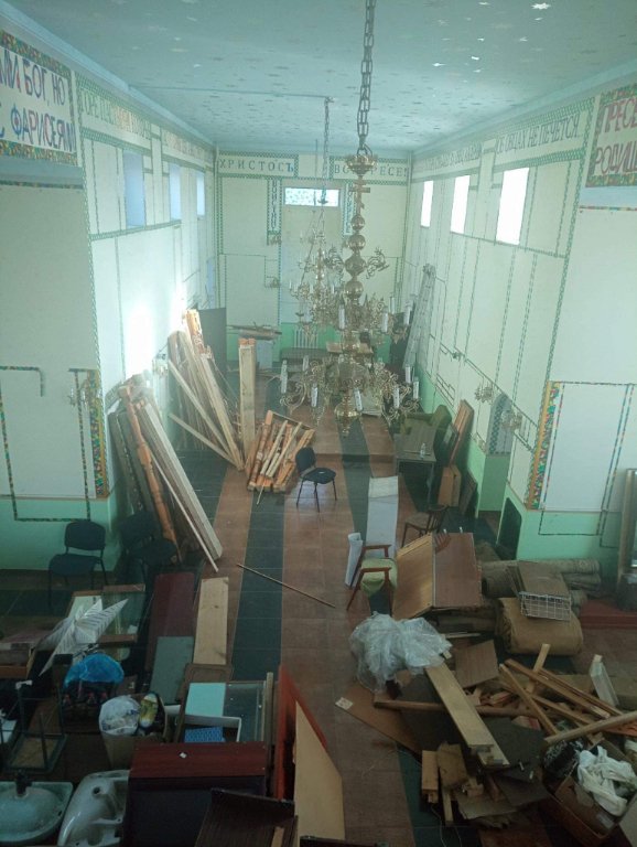 Єдиний на території росії храм ПЦУ знищили бульдозером