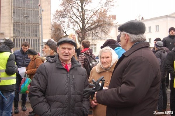 Народне віче в Луцьку. ФОТО