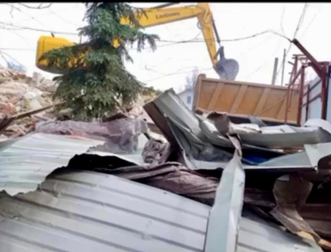 Єдиний на території росії храм ПЦУ знищили бульдозером