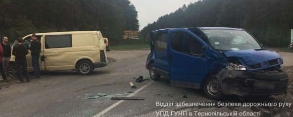 Лучанка постраждала в аварії на Тернопільщині