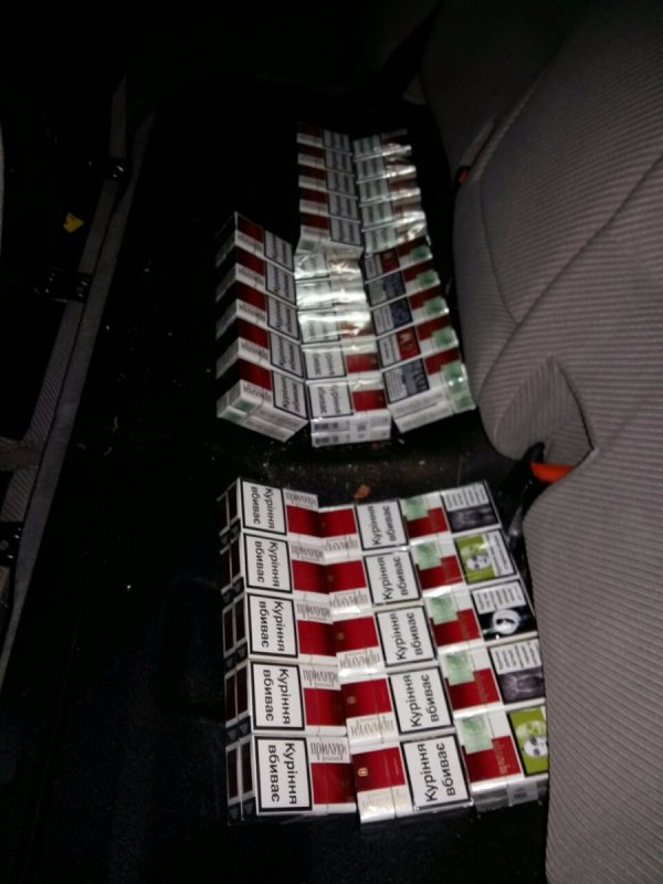 На Волині затримали контрабандні цигарки. ФОТО