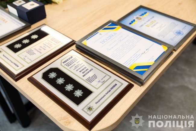 Волинські поліцейські отримали відзнаки та чергові спеціальні звання