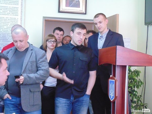 Революціонери хочуть заміни начальника ДАІ Волині. ВІДЕО