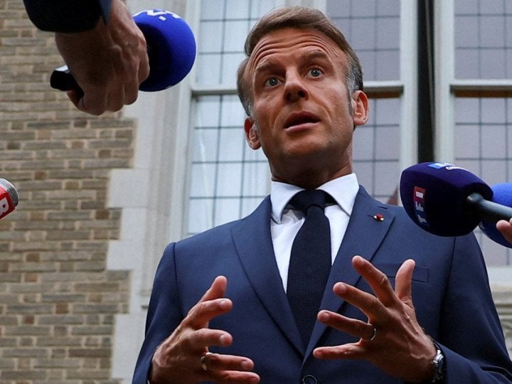 Макрон натякнув на можливу зустріч лідерів України та Росії за участю США