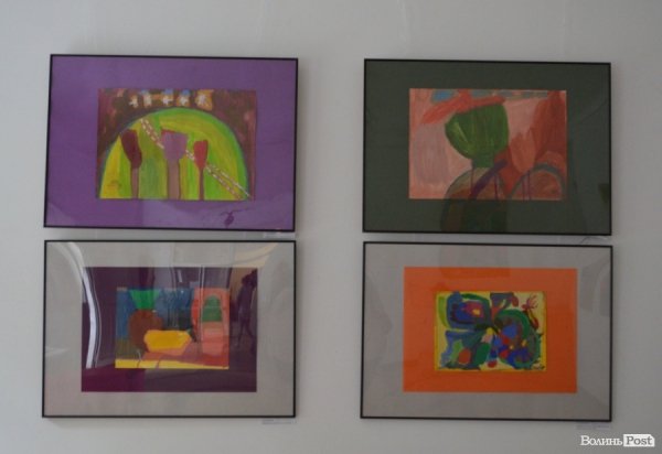 Діти малювали 15-метрову панораму Луцька. ФОТО