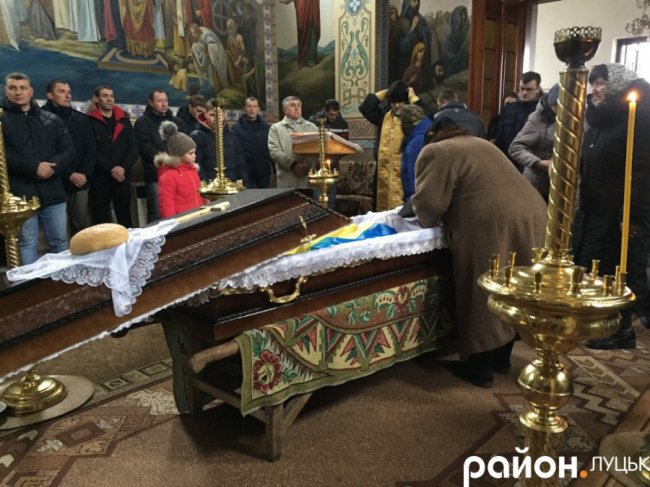 На Волині попрощались з бійцем 14-ої бригади. ФОТО