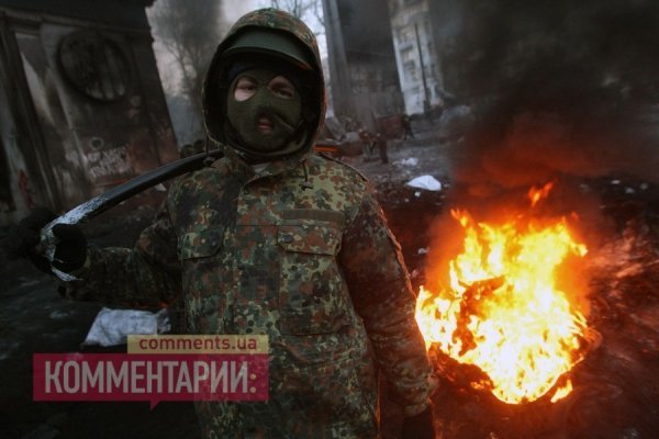 Світанок: барикади у Києві. ФОТО